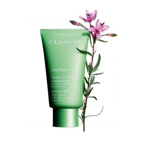 Clarins Sos Pure Rebalancing Kil Maskesi | Dengeleyici Karma ve Yağlı Ciltler 75 Ml Clarins Sos Pure Rebalancing Kil Maskesi | Dengeleyici Karma ve Yağlı Ciltler 75 Ml