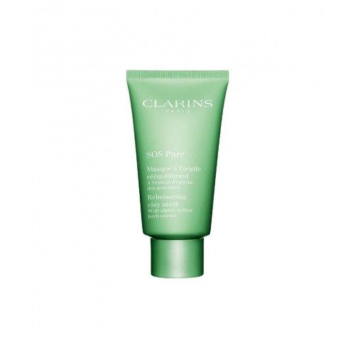 Clarins Sos Pure Rebalancing Kil Maskesi | Dengeleyici Karma ve Yağlı Ciltler 75 Ml