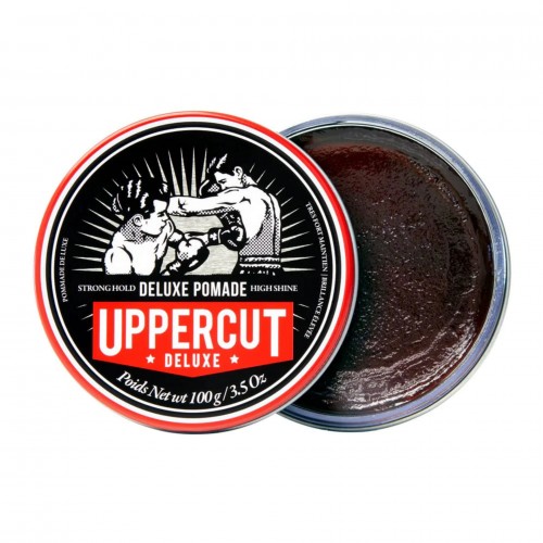 Uppercut Deluxe Hair Pomade 100gr - Güçlü Tutuş, Orta/Yüksek Parlaklık Uppercut Deluxe Hair Pomade 100gr - Güçlü Tutuş, Orta/Yüksek Parlaklık