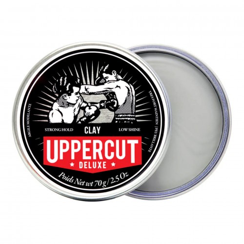 Uppercut Deluxe Clay - Güçlü Tutuş, Düşük Parlaklık 69gr Uppercut Deluxe Clay - Güçlü Tutuş, Düşük Parlaklık 69gr