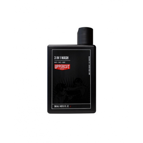 Uppercut Deluxe 3 in 1 Wash 240ml - 3'ü 1 Arada Şampuan