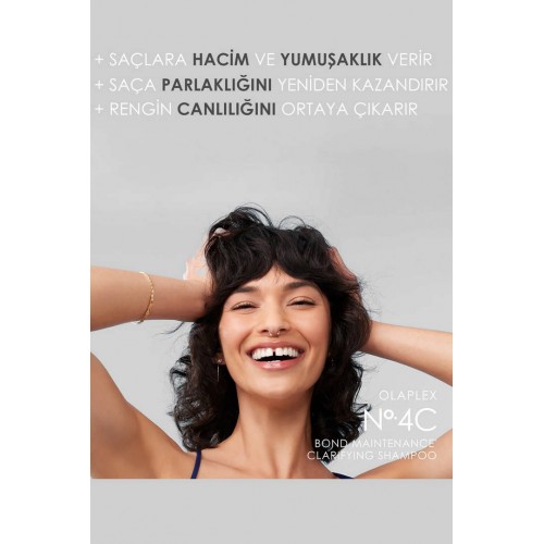 Olaplex Nº.4c Bond Maintenance Clarifying - Derinlemesine Temizleyen & Bağ Güçlendiren Şampuan Olaplex Nº.4c Bond Maintenance Clarifying - Derinlemesine Temizleyen & Bağ Güçlendiren Şampuan