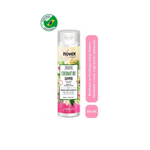 Novex Coconut Oil Kuru ve Hasar Görmüş Saçlar için Şampuan 300ml