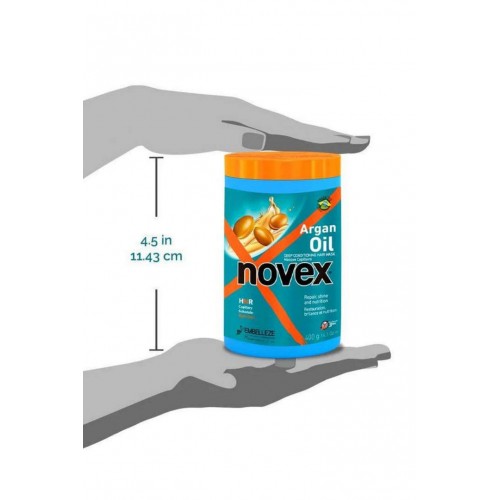 Novex Argan Oil Yıpranmış Saçlar için Onarıcı Saç Maskesi 400g Novex Argan Oil Yıpranmış Saçlar için Onarıcı Saç Maskesi 400g