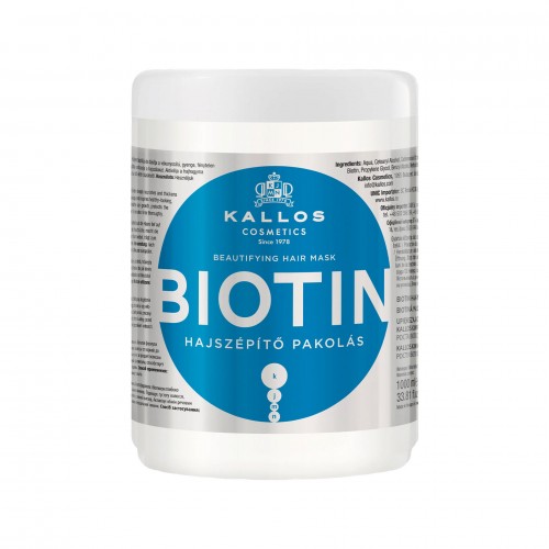 Kallos Cosmetics Biotin Içeren Besleyici ve Koruyucu Saç Bakım Maskesi 275 ml