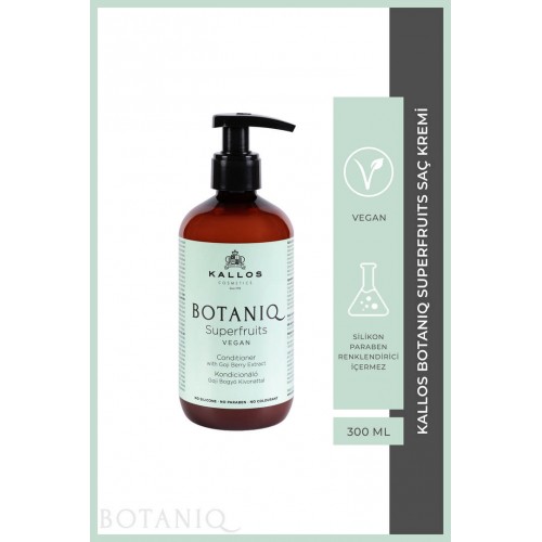 Kallos Cosmetics Botaniq Superfruits Saç Kremi 300 ML