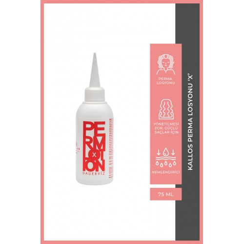 Kallos Perma Losyonu 'X' 75ml