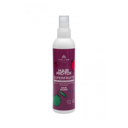 Kallos Hair Pro-Tox Superfruits Saç Bakım Spreyi 200 ML Kallos Hair Pro-Tox Superfruits Saç Bakım Spreyi 200 ML