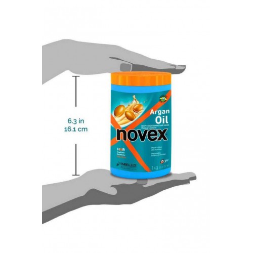Novex Argan Oil Saç Maskesi 1kg | Yıpranmış, Kurumuş ve Cansız Saçlara Özel Kırıkları Onarıcı Besleyici Bakım Novex Argan Oil Saç Maskesi 1kg | Yıpranmış, Kurumuş ve Cansız Saçlara Özel Kırıkları Onarıcı Besleyici Bakım