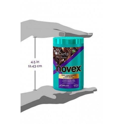 Novex My Curls Bukle Belirginleştirici Saç Maskesi 400g | Kıvırcık ve Dalgalı Saçlara Özel Elektriklenmeyi Önleyici ve Şekillendirici Bakım Novex My Curls Bukle Belirginleştirici Saç Maskesi 400g | Kıvırcık ve Dalgalı Saçlara Özel Elektriklenmeyi Önleyici ve Şekillendirici Bakım