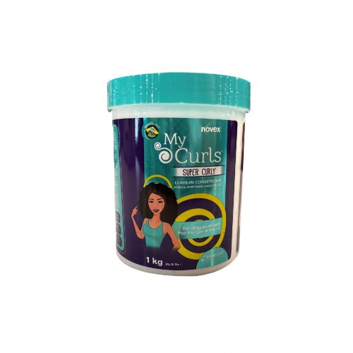 Novex My Curls Bukle Belirginleştirici Durulanmayan Saç Bakım Kremi 1Kg | Kıvırcık ve Dalgalı Saçlara Özel Elektriklenmeyi Önleyici ve Şekillendirici Bakım