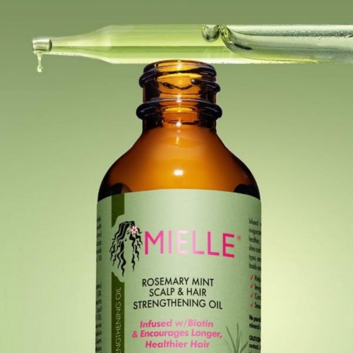 Mielle | Biberiye, Nane İçeren Saç Derisi ve Saç Güçlendirici Yağ 59 ML Mielle | Biberiye, Nane İçeren Saç Derisi ve Saç Güçlendirici Yağ 59 ML