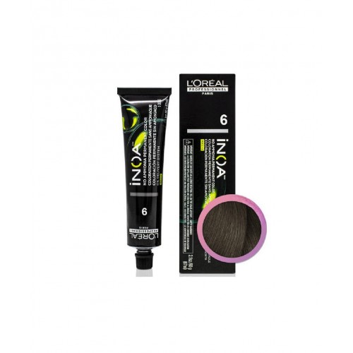 L’oreal Professionnel Inoa Yeni Amonyaksız Vegan Saç Boyası | 6.0 Yoğun Koyu Kumral 60ml