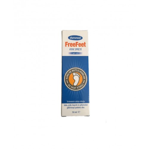 Duransol Ayak Spreyi 50 ml | Koku, Pişik, Kaşıntı ve Çatlamaları Gidermeye Yardımcı Bakım Spreyi