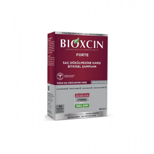 Bioxcin Forte Şampuan 300 ml | Yoğun Saç Dökülmesine Karşı Şampuan Bioxcin Forte Şampuan 300 ml | Yoğun Saç Dökülmesine Karşı Şampuan