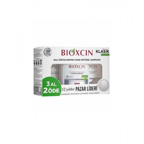 Bioxcin Şampuan 3 Al 2 Öde / Yağlı Saçlar | Saç Dökülmesine Karşı Etkili Koruma Sağlayan, Saç Köklerini Besleyici Şampuan Bioxcin Şampuan 3 Al 2 Öde / Yağlı Saçlar | Saç Dökülmesine Karşı Etkili Koruma Sağlayan, Saç Köklerini Besleyici Şampuan