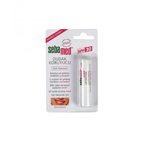Sebamed Dudak Koruyucu SPF 30 | Her Mevsim Kullanılabilir Güneş Koruyuculu Dudak Bakım Kremi Sebamed Dudak Koruyucu SPF 30 | Her Mevsim Kullanılabilir Güneş Koruyuculu Dudak Bakım Kremi