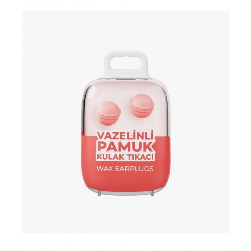 Otifleks Vazelinli Pamuk Kulak Tıkacı 2li Otifleks Vazelinli Pamuk Kulak Tıkacı 2li