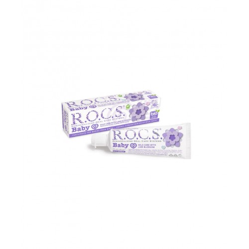 ROCS Baby 0-3 Yaş Diş Macunu 35 ml | Ihlamur Özlü ROCS Baby 0-3 Yaş Diş Macunu 35 ml | Ihlamur Özlü