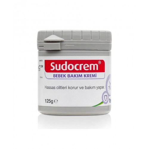 Sudocrem Bebek Bakım Kremi 125 gr | Bebeklerin Hassas Cildine Özel Koruyucu ve Yatıştırıcı Krem