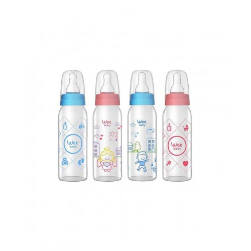 Wee Cam Biberon 250 ml | Silikon Emzikli Cam Biberon Wee Cam Biberon 250 ml | Silikon Emzikli Cam Biberon