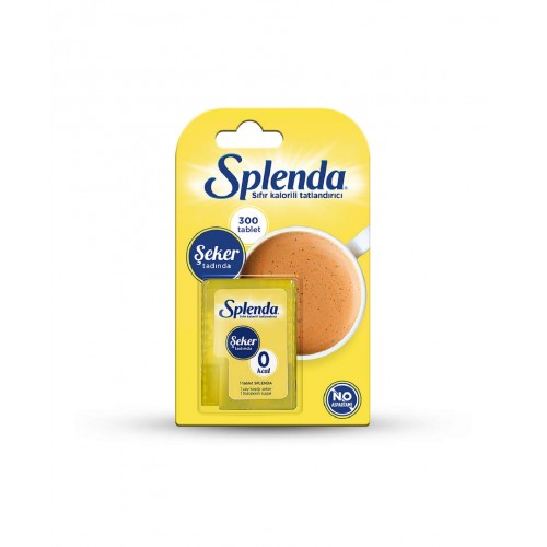 Splenda Tatlandırıcı 300 Tablet | Sıfır Kalorili Tatlı İhtiyacını Gideren Tatlandırıcı Splenda Tatlandırıcı 300 Tablet | Sıfır Kalorili Tatlı İhtiyacını Gideren Tatlandırıcı