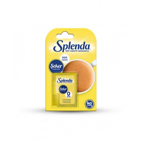 Splenda Tatlandırıcı 500 Tablet | Sıfır Kalorili Tatlandırıcı Splenda Tatlandırıcı 500 Tablet | Sıfır Kalorili Tatlandırıcı