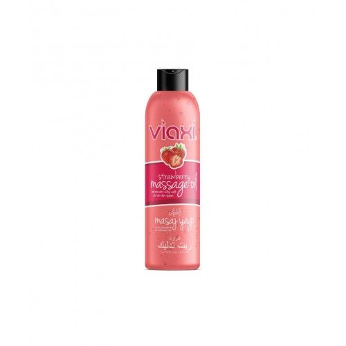 Viaxi Masaj Yağı Çilek Aromalı 177ml Viaxi Masaj Yağı Çilek Aromalı 177ml