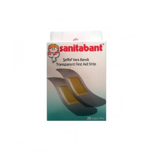 Sanitabant Şeffaf Yara Bandı 20li Sanitabant Şeffaf Yara Bandı 20li