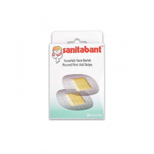 Sanitabant Yuvarlak Yara Bandı 20li Sanitabant Yuvarlak Yara Bandı 20li