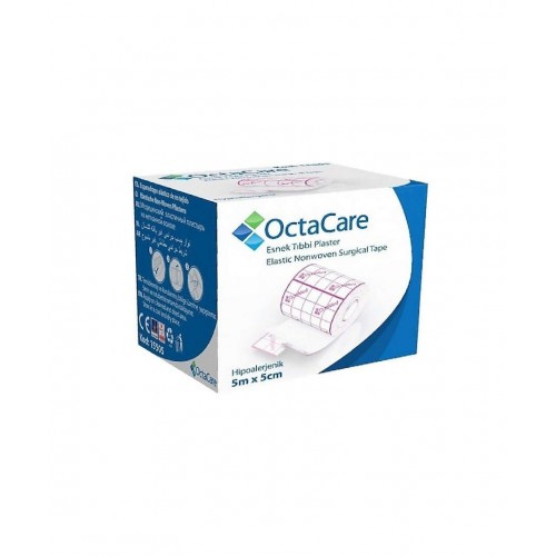 OctaCare Esnek Tıbbi Flaster 5m x 5cm | Yaraların Korunması ve Tedavisi İçin Yardımcı Flaster OctaCare Esnek Tıbbi Flaster 5m x 5cm | Yaraların Korunması ve Tedavisi İçin Yardımcı Flaster