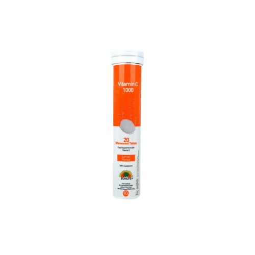 Sunlife Vitamin C 1000 mg 20 Efervesan Tablet | Bağışıklık Sistemini Desteklemeye Yardımcı Takviye Edici Gıda Sunlife Vitamin C 1000 mg 20 Efervesan Tablet | Bağışıklık Sistemini Desteklemeye Yardımcı Takviye Edici Gıda