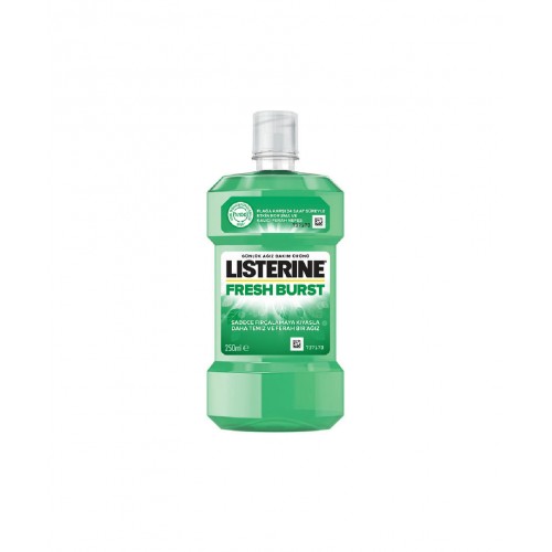 Listerine Fresh Burst 250 ml | Diş Plağı Azaltıcı ve Koku Önleyici Ağız Bakım Suyu Listerine Fresh Burst 250 ml | Diş Plağı Azaltıcı ve Koku Önleyici Ağız Bakım Suyu