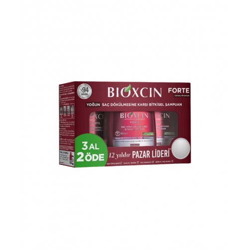 Bioxcin Forte Şampuan 3 Al 2 Öde | Yoğun Saç Dökülmesine Karşı Güçlendirici Bakım Bioxcin Forte Şampuan 3 Al 2 Öde | Yoğun Saç Dökülmesine Karşı Güçlendirici Bakım