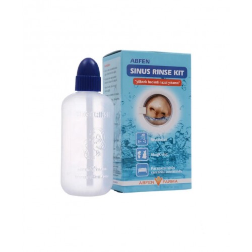 Abfen Sinus Rinse Kit Yetişkin | Burun ve Sinüs Yollarının Temizlenmesine Yardımcı Yüksek Hacimli Kit Abfen Sinus Rinse Kit Yetişkin | Burun ve Sinüs Yollarının Temizlenmesine Yardımcı Yüksek Hacimli Kit