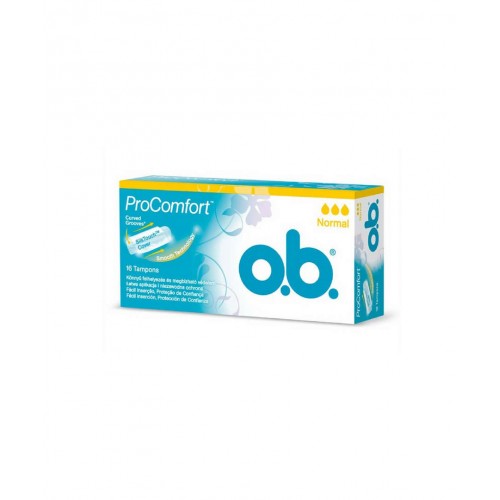 o.b. Pro Comfort Yüksek Emiciliğe Sahip Tampon Normal 16'lı o.b. Pro Comfort Yüksek Emiciliğe Sahip Tampon Normal 16'lı