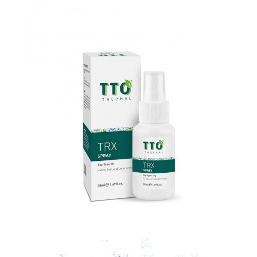 TTO TRX Sprey 50 ml | Koltuk Altı, El ve Ayak İçin Koku Önleyici Sprey