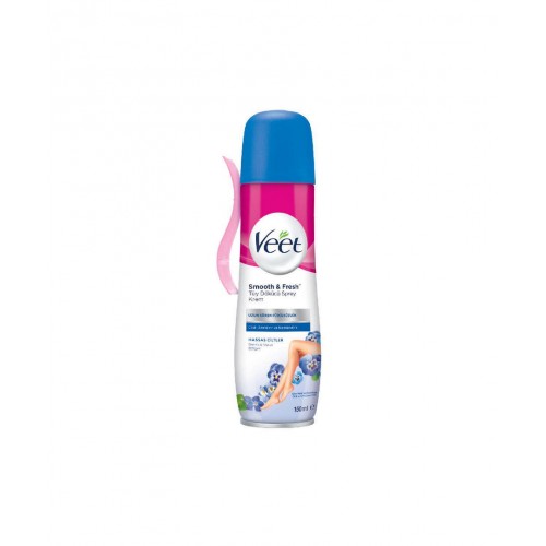 Veet Tüy Dökücü Krem Sprey | Hassas Ciltlere Özel