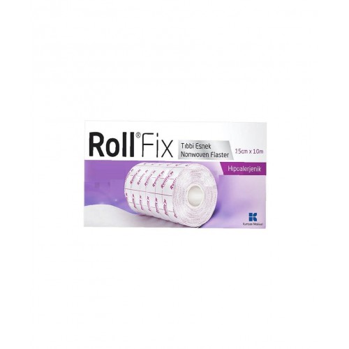 Roll Fix Esnek Tıbbi Flaster 15cm x 10m | Yaraların Korunması ve Sabitlenmesine Yardımcı Tıbbi Malzeme