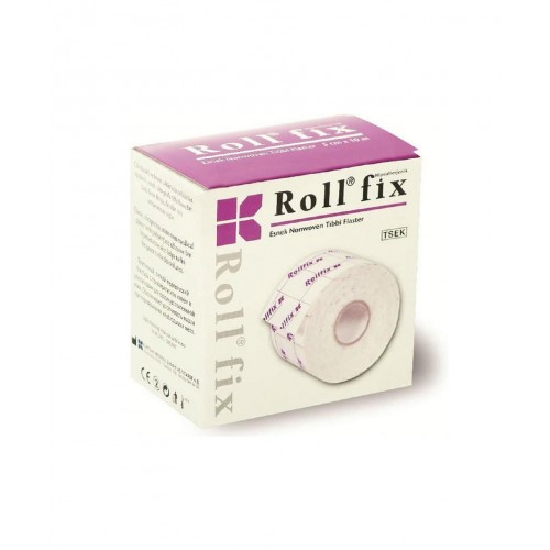 Roll Fix Esnek Tıbbi Flaster 2,5cm x 5m | Yaraların Korunması ve Sabitlenmesine Yardımcı Tıbbi Malzeme