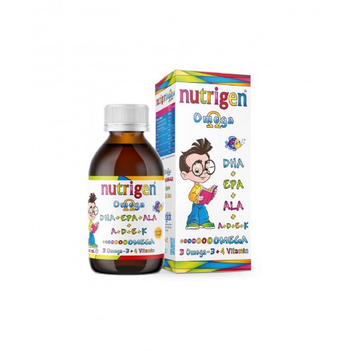 Nutrigen Omega 3 Şurup 200 ml | Çocukların Gelişimini Desteklemeye Yardımcı Takviye Edici Gıda