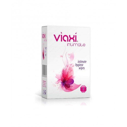 Viaxi İntimate Kişisel Hijyen Mendilleri 10lu | Genital Bölge Temizliği İçin Etkili ve Hassas Mendil