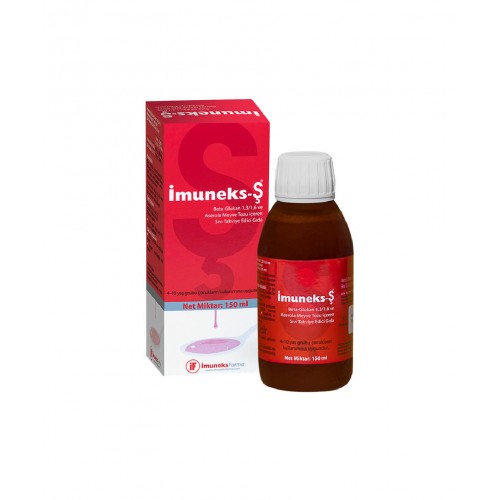 İmuneks-Ş 150 ml | Çocuklara Özel Bağışıklık Sistemini Desteklemeye Yardımcı Sıvı Takviye Edici Gıda İmuneks-Ş 150 ml | Çocuklara Özel Bağışıklık Sistemini Desteklemeye Yardımcı Sıvı Takviye Edici Gıda