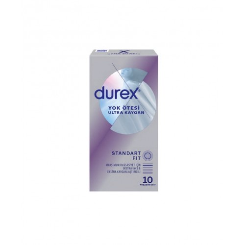 Durex Yok Ötesi Ultra Kaygan İnce Prezervatif 10'lu Durex Yok Ötesi Ultra Kaygan İnce Prezervatif 10'lu