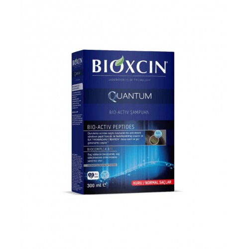 Bioxcin Quantum Bio-Activ Şampuan | Kuru ve Normal Saçlara Özel Hacim Verici Bakım
