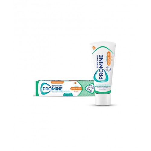 Sensodyne Promine Çocuklar İçin Diş Macunu 50 ml | Çürük Oluşumunu Önlemeye Yardımcı Diş Macunu Sensodyne Promine Çocuklar İçin Diş Macunu 50 ml | Çürük Oluşumunu Önlemeye Yardımcı Diş Macunu