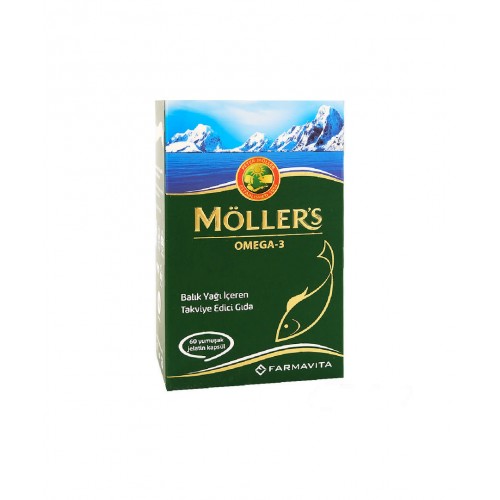 Möller's Omega 3 60 Kapsül | Kalp Sağlığını Korumaya ve Beyin Fonksiyonlarını Güçlendirmeye Yardımcı Takviye Edici Gıda Möller's Omega 3 60 Kapsül | Kalp Sağlığını Korumaya ve Beyin Fonksiyonlarını Güçlendirmeye Yardımcı Takviye Edici Gıda