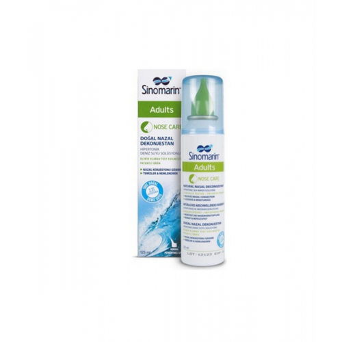 Sinomarin Adults Hipertonik Deniz Suyu 125ml | Doğal Nazal Dekonjestan Sinomarin Adults Hipertonik Deniz Suyu 125ml | Doğal Nazal Dekonjestan
