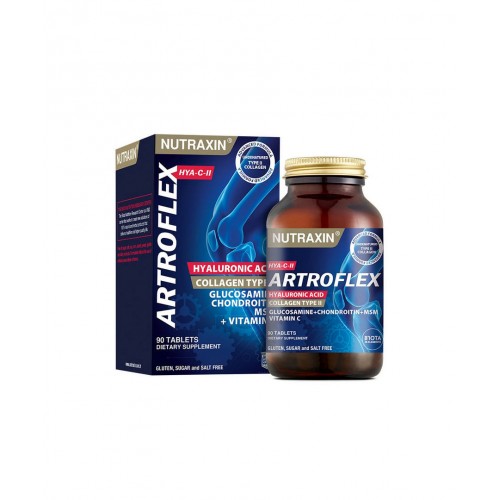 Nutraxin Artroflex HYA-C-II 90 Tablet | Eklem Sağlığı Destekleyici Kolajen Takviyesi Nutraxin Artroflex HYA-C-II 90 Tablet | Eklem Sağlığı Destekleyici Kolajen Takviyesi
