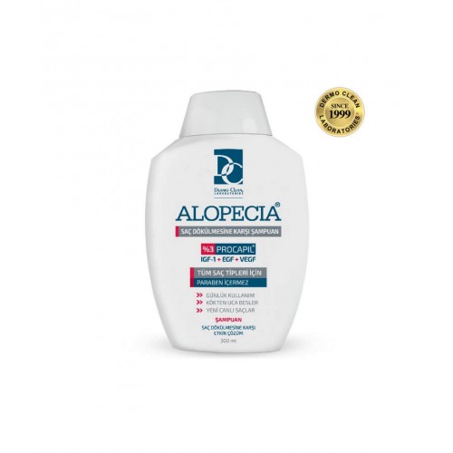 Alopecia Anti Hair Loss Herbal Shampoo 300 ml | Dökülme Karşıtı Güçlendirici Şampuan